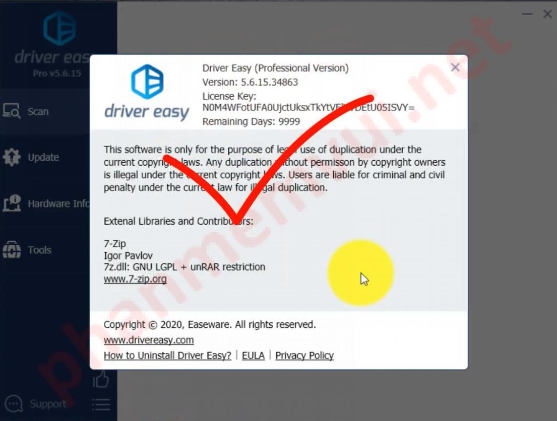 Cách tải và cài Driver Easy Pro Full License Key Vĩnh Viễn