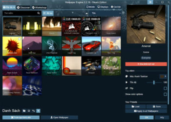 Download Wallpaper Engine 2.4.70 Full Vĩnh Viễn 2025