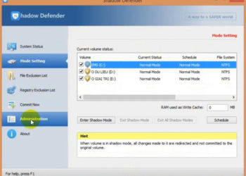 Tải Shadow Defender Full Vĩnh viễn, bản ổn định nhất 2025